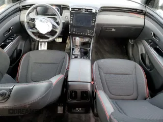 2022 Hyundai Tucson N Line with VIN KM8JF3AE9NU149775, listed as a Copart auction lot 85071034 with 27,688 mi miles and Salvage Title. Bid and sale history available at carsss.com. Image 8.