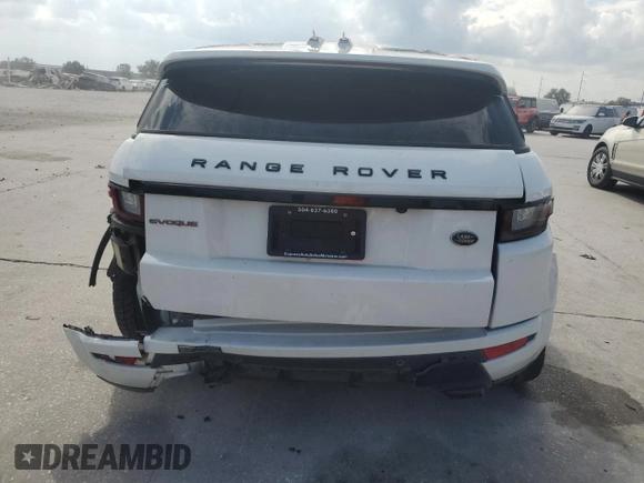 2016 Land Rover Range Rover Evoque HSE Dynamic with VIN SALVD2BGXGH129366, listed as a Copart auction lot 78501514 with 138,175 mi miles and Salvage title. Bid and sale history available at DreamBid. Image 6.