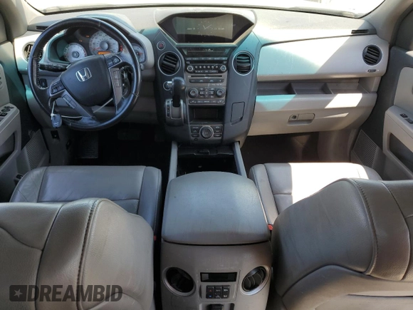 2013 Honda Pilot Touring with VIN 5FNYF4H95DB016049, listed as a Copart auction lot 61012725 with 104,252 mi miles and Salvage title. Bid and sale history available at DreamBid. Image 8.