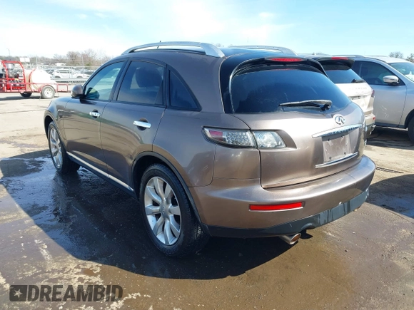 2006 Infiniti FX with VIN JNRAS08W76X208870, listed as a IAAI auction lot 41609883 with 93,303 mi miles and . Bid and sale history available at DreamBid. Image 3.