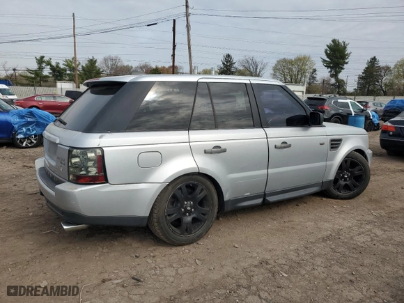 2006 Land Rover Range Rover Sport HSE with VIN SALSF25476A944565, listed as a Copart auction lot 52632225 with 164,014 mi miles and Clean Title. Bid and sale history available at carsss.com. Image 3.