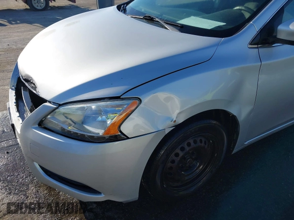2014 Nissan Sentra S with VIN 3N1AB7AP0EY227238, listed as a IAAI auction lot 41955617 with 147,081 mi miles and . Bid and sale history available at DreamBid. Image 17.