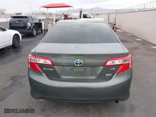 2014 Toyota Camry Hybrid LE with VIN 4T1BD1FK2EU134838, listed as a IAAI auction lot 41912000 with 132,000 mi miles. Bid and sale history available at carsss.com. Image 16.