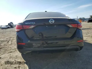 2020 Nissan Sentra SV with VIN 3N1AB8CV3LY219097, listed as a Copart auction lot 48163745 with 61,353 mi miles and Salvage Title. Bid and sale history available at carsss.com. Image 6.
