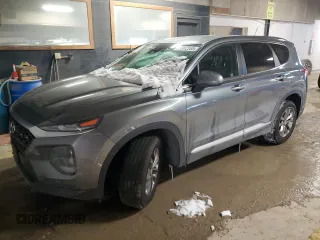 2019 Hyundai Santa Fe SE with VIN 5NMS23AD0KH079064, listed as a Copart auction lot 45982265 with 72,184 mi miles and Salvage Title. Bid and sale history available at DreamBid. Image 1.
