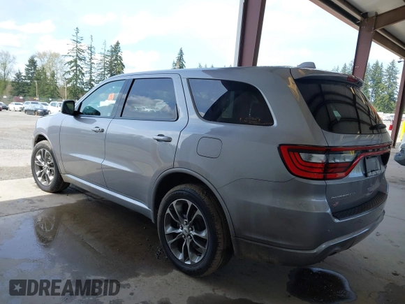2019 Dodge Durango GT Plus with VIN 1C4RDJDGXKC744098, listed as a IAAI auction lot 41997677 with 88,564 mi miles and . Bid and sale history available at DreamBid. Image 3.