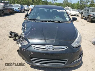 2017 Hyundai Accent SE with VIN KMHCT4AE6HU186536, listed as a Copart auction lot 53740765 with 130,430 mi miles and Salvage Title. Bid and sale history available at carsss.com. Image 5.