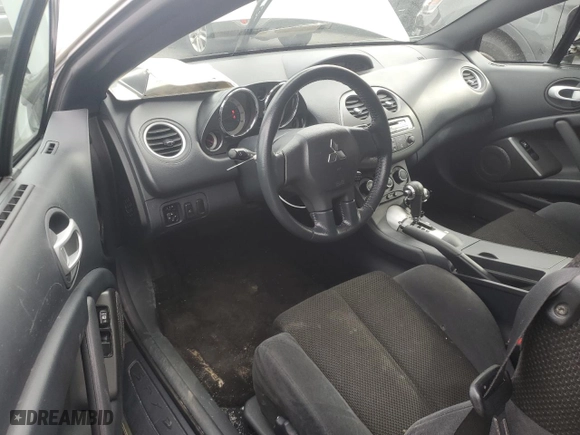 2008 Mitsubishi Eclipse GS with VIN 4A3AL25F38E003345, listed as a Copart auction lot 88695085 with 23,807 mi miles and Salvage Title. Bid and sale history available at carsss.com. Image 8.