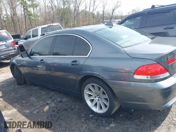 2005 BMW 7 Series with VIN WBAGL63515DP74478, listed as a IAAI auction lot 41801754 with 132,789 mi miles and . Bid and sale history available at DreamBid. Image 14.