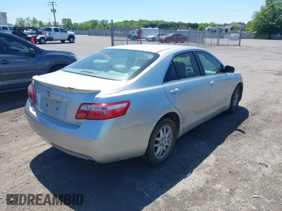 2007 Toyota Camry CE with VIN JTNBE46K173119853, listed as a IAAI auction lot 42133844 with 243,587 mi miles and . Bid and sale history available at DreamBid. Image 4.