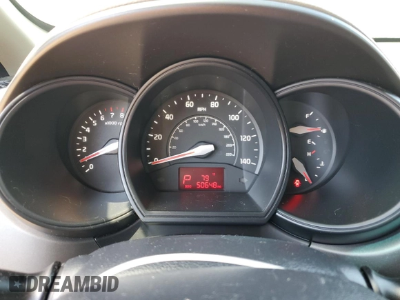 2015 Kia Rio EX z VIN KNADN5A39F6457613, wystawiony jako Copart lot #52762885 z przebiegiem 50 648 mil mil oraz Szkoda całkowita • Salvage title. Historia ofert i sprzedaży dostępna na DreamBid. Obrazek 9.