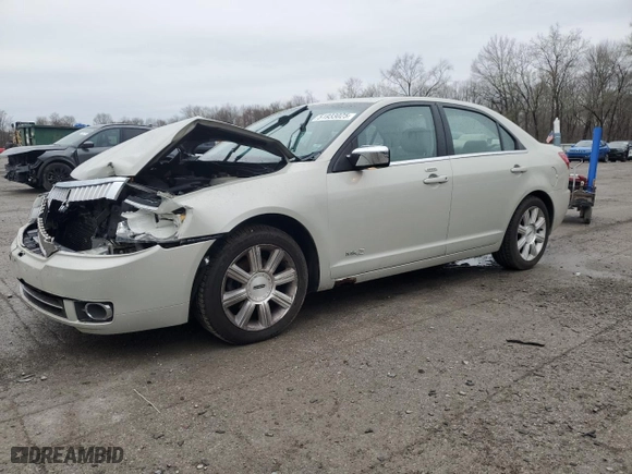 2007 Lincoln MKZ with VIN 3LNHM26T17R654208, listed as a Copart auction lot 51933025 with 123,894 mi miles and Salvage Title. Bid and sale history available at carsss.com. Image 1.