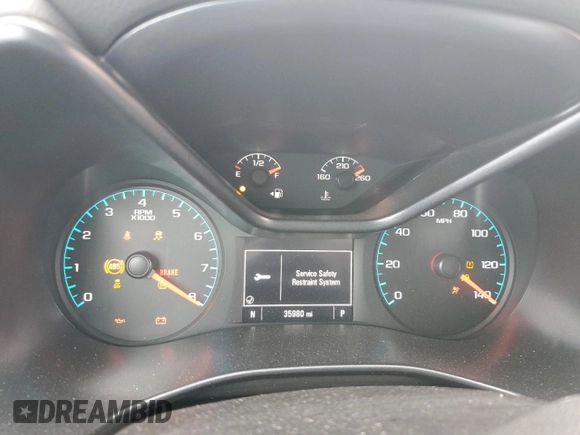 2019 GMC Canyon 2WD with VIN 1GTG5BEN5K1167385, listed as a Copart auction lot 45316035 with 35,980 mi miles and Salvage Title. Bid and sale history available at carsss.com. Image 9.