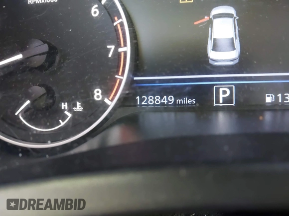 2020 Nissan Altima 2.5 S with VIN 1N4BL4BV7LC212578, listed as a IAAI auction lot 41790444 with 128,849 mi miles. Bid and sale history available at carsss.com. Image 15.