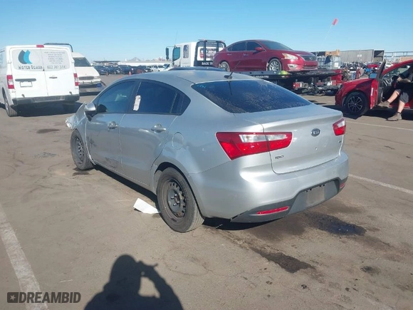 2012 Kia Rio LX with VIN KNADM4A3XC6089158, listed as a IAAI auction lot 41394824 with 1 mi miles. Bid and sale history available at carsss.com. Image 3.