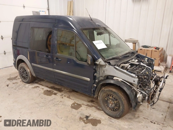 2012 Ford Transit Connect XLT with VIN NM0KS9BN7CT078498, listed as a IAAI auction lot 41662239 with Not provided miles and . Bid and sale history available at DreamBid. Image 1.
