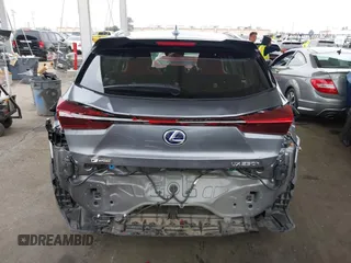 2020 Lexus UX 250h F Sport with VIN JTHR9JBH0L2025493, listed as a IAAI auction lot 42175227 with 18,315 mi miles and . Bid and sale history available at DreamBid. Image 17.