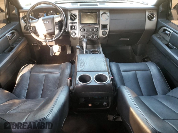 2015 Ford Expedition Limited with VIN 1FMJU2AT1FEF12516, listed as a Copart auction lot 60999455 with 166,243 mi miles and Salvage title. Bid and sale history available at DreamBid. Image 8.