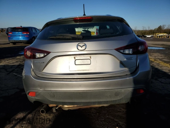 2015 Mazda 3 i Sport with VIN 3MZBM1K78FM153192, listed as a Copart auction lot 52186925 with 124,323 mi miles and Salvage Title. Bid and sale history available at DreamBid. Image 6.