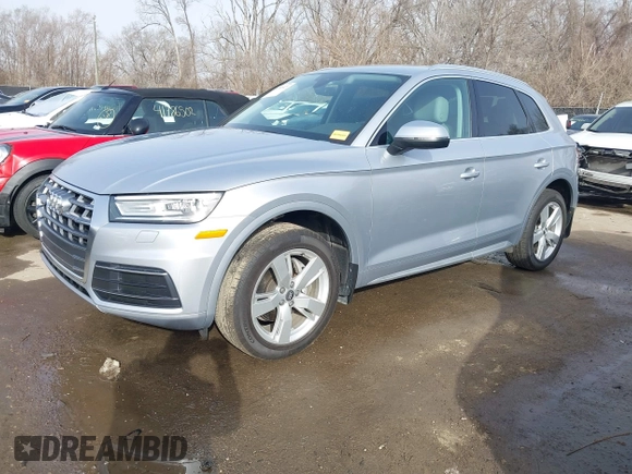 2019 Audi Q5 Premium with VIN WA1ANAFY4K2076069, listed as a IAAI auction lot 41793929 with 51,438 mi miles and . Bid and sale history available at DreamBid. Image 17.