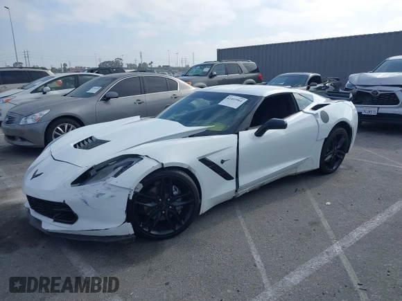 2014 Chevrolet Corvette 1LT with VIN 1G1YB2D72E5123317, listed as a IAAI auction lot 42403964 with 36,113 mi miles and . Bid and sale history available at DreamBid. Image 2.