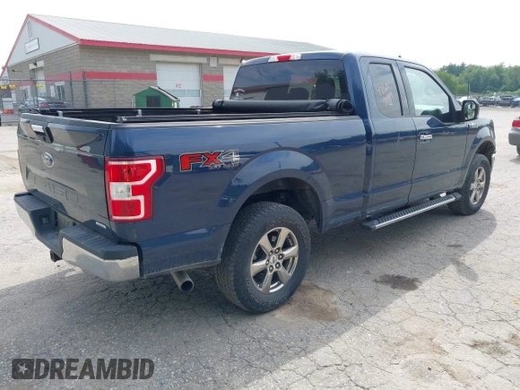 2020 Ford F-150 XL with VIN 1FTEX1EP6LKF30818, listed as a IAAI auction lot 42607039 with 29,587 mi miles and . Bid and sale history available at DreamBid. Image 4.