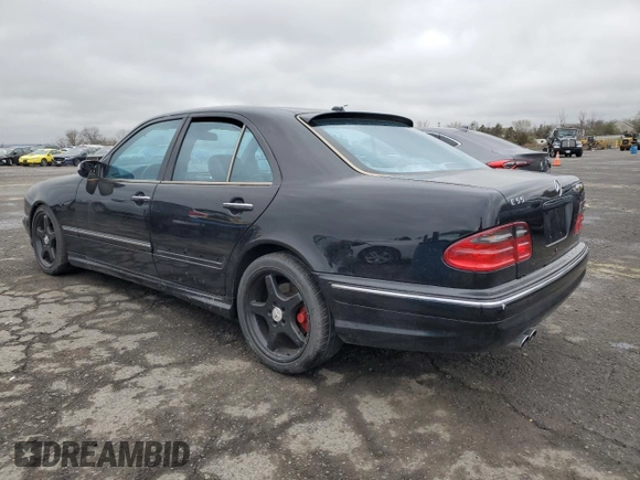 2002 Mercedes-Benz E with VIN WDBJF74J22B408004, listed as a Copart auction lot 52701805 with 240,246 mi miles and Clean Title. Bid and sale history available at DreamBid. Image 2.