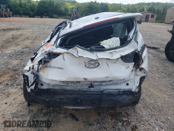 2016 Hyundai Elantra GT with VIN KMHD35LH6GU282795, listed as a Copart auction lot 61794234 with 0 mi miles and Salvage Title. Bid and sale history available at carsss.com. Image 6.