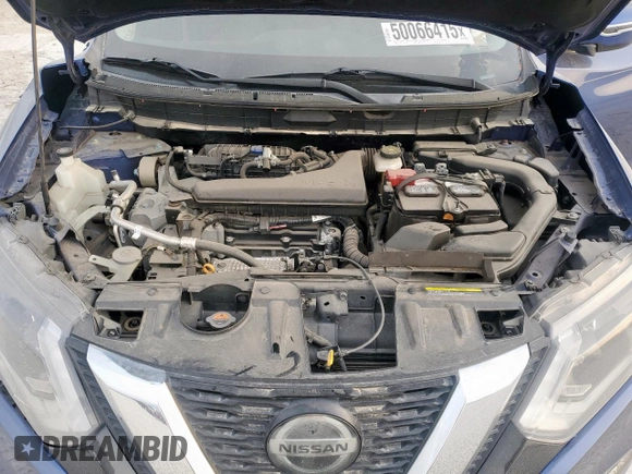 2019 Nissan Rogue SV with VIN KNMAT2MT0KP547548, listed as a Copart auction lot 50066415 with 103,423 mi miles and Salvage Title. Bid and sale history available at DreamBid. Image 14.