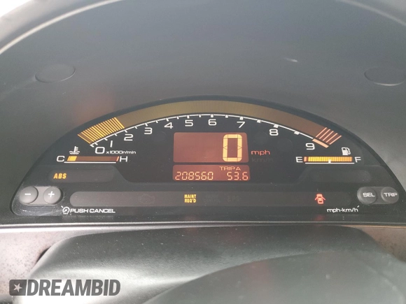 2003 Honda S2000 with VIN JHMAP11413T002901, listed as a Copart auction lot 48122405 with 208,560 mi miles and Salvage Title. Bid and sale history available at DreamBid. Image 9.