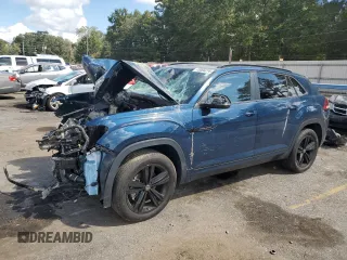 2023 Volkswagen Atlas 2.0T SEL R-Line Black z VIN 1V2SC2CA5PC223447, wystawiony jako Copart lot #73005274 z przebiegiem 41 211 mil mil oraz Nie do naprawy • Non repairable. Historia ofert i sprzedaży dostępna na DreamBid. Obrazek 1.