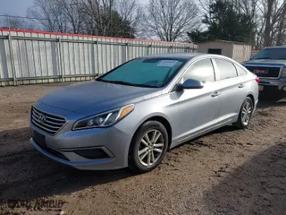2017 Hyundai Sonata SE with VIN 5NPE24AF8HH491118, listed as a IAAI auction lot 41608850 with 165,249 mi miles. Bid and sale history available at carsss.com. Image 2.