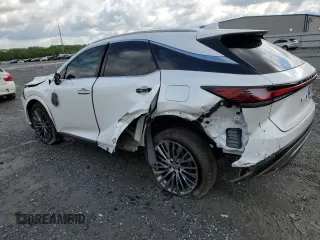 2023 Lexus RX 350h with VIN 2T2BBMCAXPC008715, listed as a Copart auction lot 52607205 with 18,421 mi miles and Salvage title. Bid and sale history available at DreamBid. Image 2.