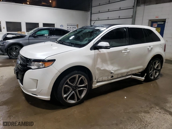 2013 Ford Edge Sport with VIN 2FMDK4AK4DBE19715, listed as a Copart auction lot 51563695 with 102,723 mi miles and Salvage Title. Bid and sale history available at carsss.com. Image 1.