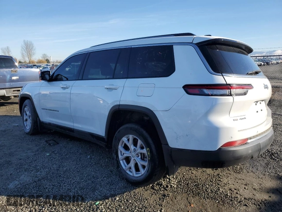 2022 Jeep Grand Cherokee Limited z VIN 1C4RJKBG4N8551180, wystawiony jako Copart lot #89021175 z przebiegiem 16 799 mil mil oraz Szkoda całkowita • Salvage title. Historia ofert i sprzedaży dostępna na DreamBid. Obrazek 2.