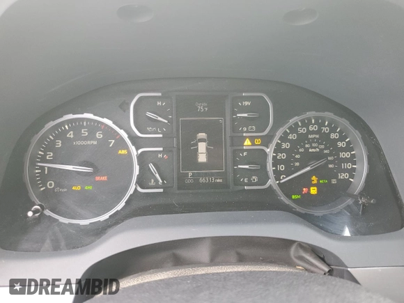 2021 Toyota Tundra Platinum with VIN 5TFAY5F18MX965518, listed as a Copart auction lot 56329745 with 66,313 mi miles and Salvage title. Bid and sale history available at DreamBid. Image 9.