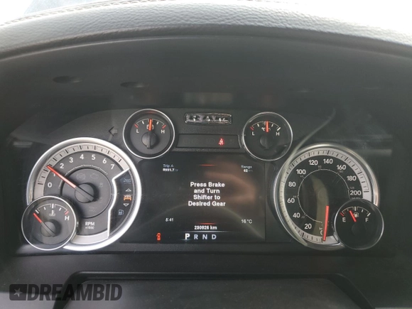 2014 Ram 1500 Sport with VIN 1C6RR7HT4ES116180, listed as a Copart auction lot 53791025 with 230,926 mi miles and Clean title. Bid and sale history available at DreamBid. Image 9.
