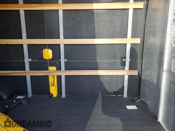 2021 Ford Transit Cargo with VIN 1FTBR1X8XMKA35445, listed as a Copart auction lot 46177815 with Not Provided miles and Salvage Title. Bid and sale history available at DreamBid. Image 11.