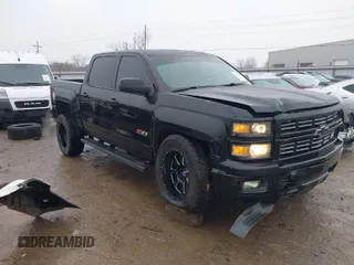 2015 Chevrolet Silverado 1500 LTZ with VIN 3GCUKSEC1FG400888, listed as a IAAI auction lot 41449692 with 93,958 mi miles. Bid and sale history available at carsss.com. Image 1.