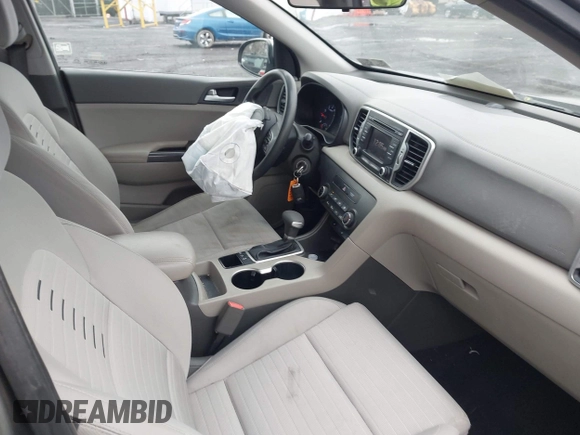 2017 Kia Sportage LX with VIN KNDPMCAC2H7238741, listed as a IAAI auction lot 41973333 with 64,714 mi miles and . Bid and sale history available at carsss.com. Image 5.