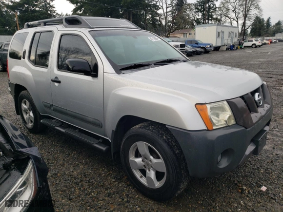 2005 Nissan Xterra S with VIN 5N1AN08UX5C634043, listed as a Copart auction lot 87129904 with 218,482 mi miles and Clean Title. Bid and sale history available at carsss.com. Image 4.