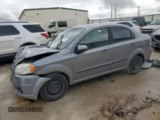 2010 Chevrolet Aveo 1LT with VIN KL1TD5DE9AB116993, listed as a Copart auction lot 55531645 with 167,857 mi miles and Salvage Title. Bid and sale history available at DreamBid. Image 1.
