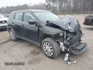 2016 Nissan Rogue SV with VIN KNMAT2MV6GP665869, listed as a IAAI auction lot 41800334 with 141,721 mi miles. Bid and sale history available at carsss.com. Image 1.