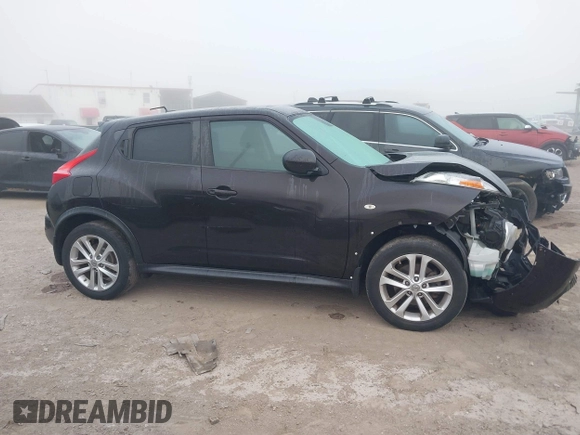 2014 Nissan Juke S with VIN JN8AF5MV1ET361155, listed as a IAAI auction lot 41486346 with 106,397 mi miles. Bid and sale history available at carsss.com. Image 14.