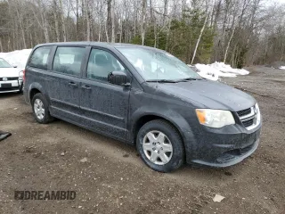 2012 Dodge Grand Caravan SE with VIN 2C4RDGBG4CR335206, listed as a Copart auction lot 52460645 with 191,024 mi miles and Clean Title. Bid and sale history available at DreamBid. Image 4.