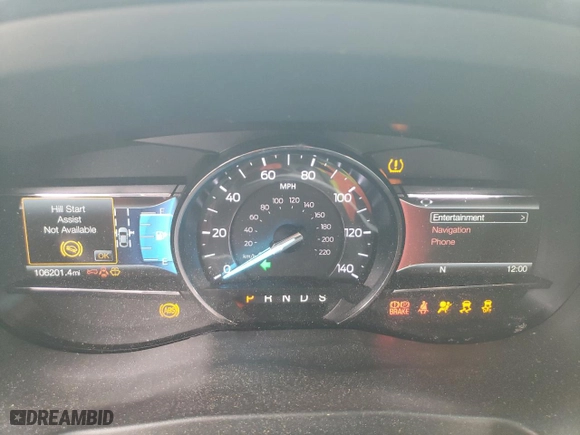 2018 Ford Explorer Limited with VIN 1FM5K8F80JGC67414, listed as a Copart auction lot 72012394 with NaN miles and Non Repairable. Bid and sale history available at carsss.com. Image 9.