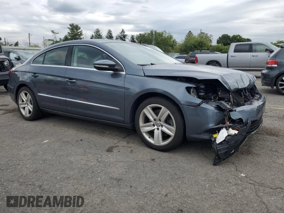 2013 Volkswagen CC R-Line with VIN WVWBP7AN5DE564646, listed as a Copart auction lot 73240774 with 53,337 mi miles and Salvage Title. Bid and sale history available at DreamBid. Image 4.