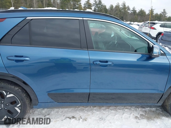 2023 Kia Niro Wind with VIN KNDCR3L15P5014997, listed as a IAAI auction lot 41525672 with 12,499 mi miles and . Bid and sale history available at DreamBid. Image 14.