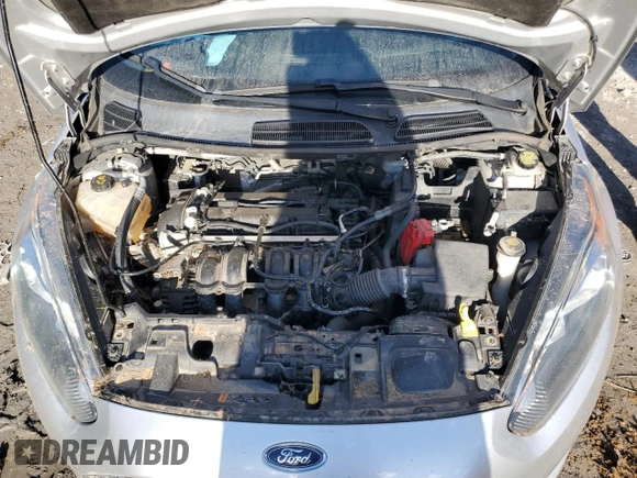 2018 Ford Fiesta SE with VIN 3FADP4BJ6JM122604, listed as a Copart auction lot 46728465 with 122,230 mi miles and Salvage Title. Bid and sale history available at DreamBid. Image 12.