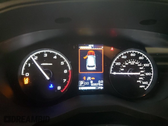 2019 Subaru Forester with VIN JF2SKAAC7KH472137, listed as a Copart auction lot 52991175 with 93,575 mi miles and Salvage Title. Bid and sale history available at carsss.com. Image 9.